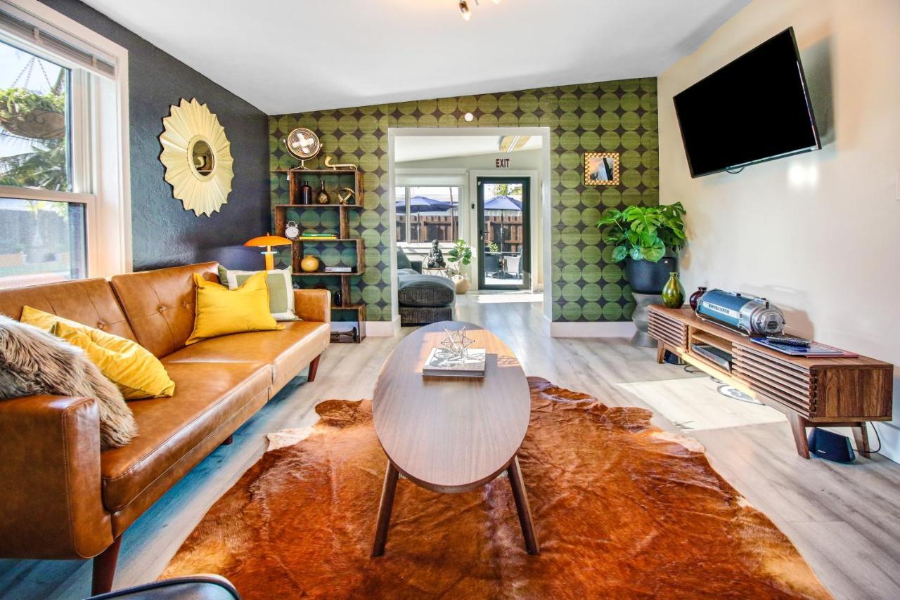 Private Heated Pool Oasis Pet-Friendly Retreat Short Or Long Stays Sleeps 2-8 Ppl Pompano Beach Dış mekan fotoğraf
